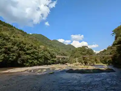 浮島観音堂の自然