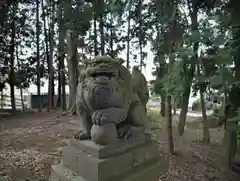 御田神社の狛犬