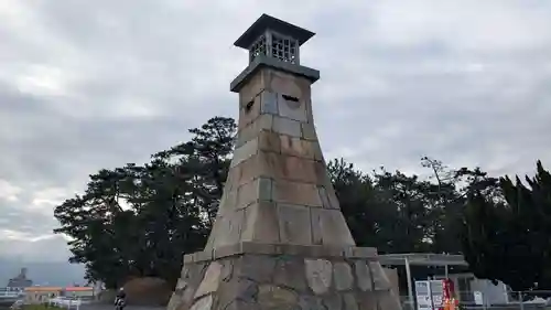 五色濱神社の周辺