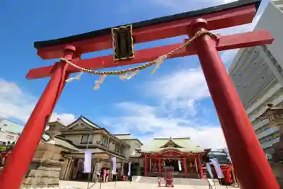 東京羽田 穴守稲荷神社の鳥居
