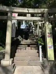 多摩川浅間神社の鳥居