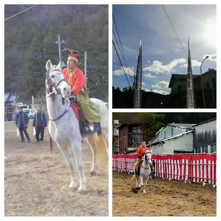 萩日吉神社の動物