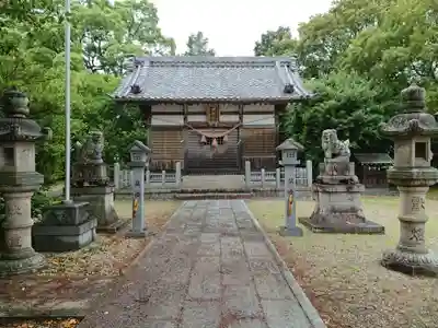 石井神明社の本殿・本堂