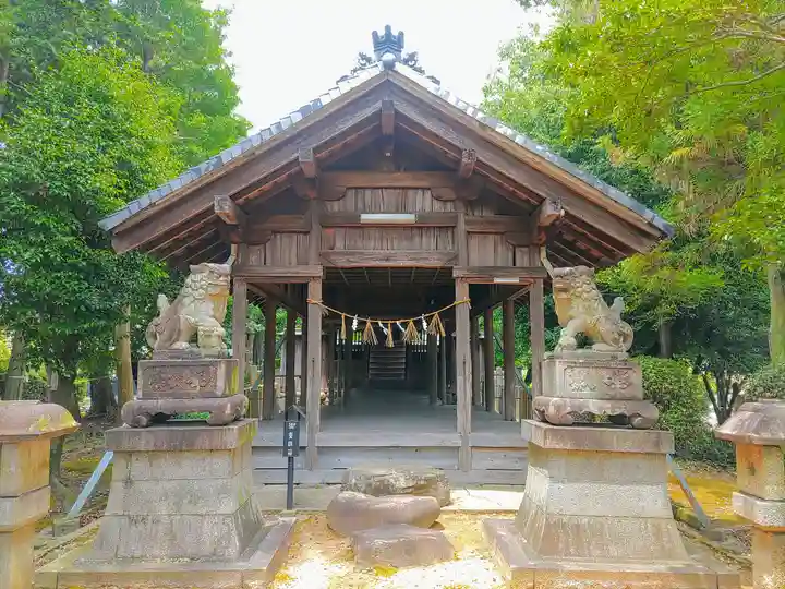 伊久波神社(下三宅)の本殿・本堂