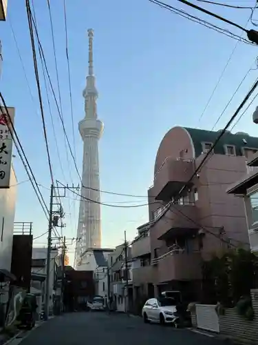 秋葉神社の景色