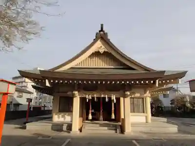 郡頭神社の本殿・本堂