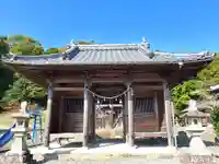 若宮八幡宮の山門・神門