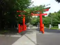 諏訪神社の鳥居