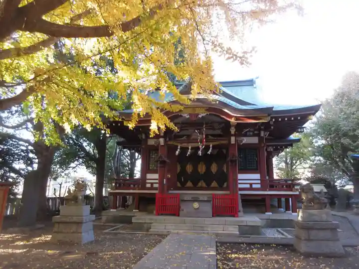小金八坂神社の本殿・本堂