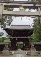 御霊神社(上御霊神社)の山門・神門