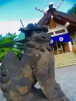 烈々布神社の狛犬