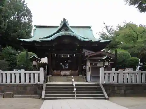 桐ヶ谷氷川神社の本殿・本堂