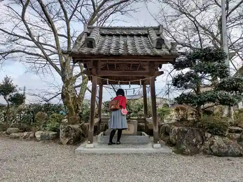 天満神社の手水舎