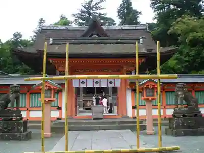 高良大社の山門・神門