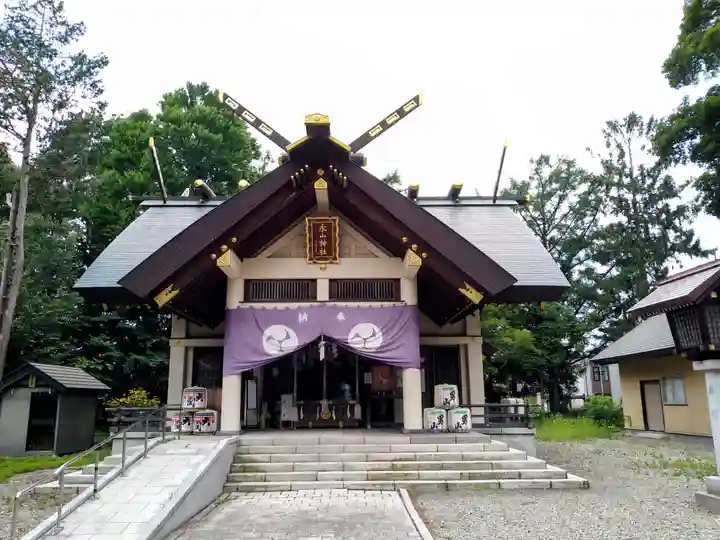 永山神社の本殿・本堂