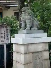 榊神社の狛犬