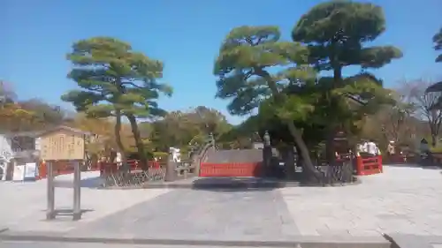 鶴岡八幡宮の庭園