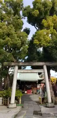 小村井 香取神社の鳥居