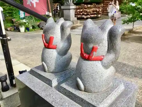 今戸神社の狛犬