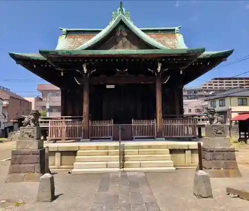 横浜熊野神社の本殿・本堂