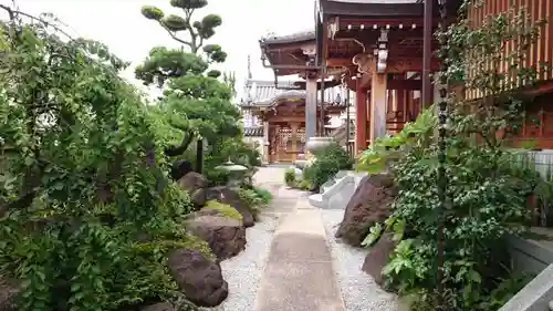 本性寺の庭園