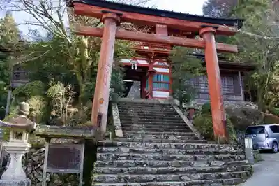 吉野水分神社(吉野町)の鳥居