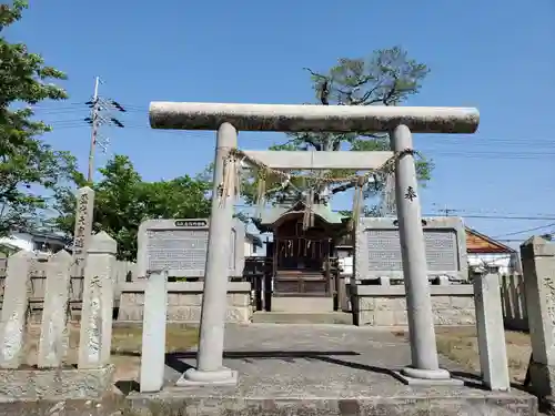 国安天満神社の末社・摂社