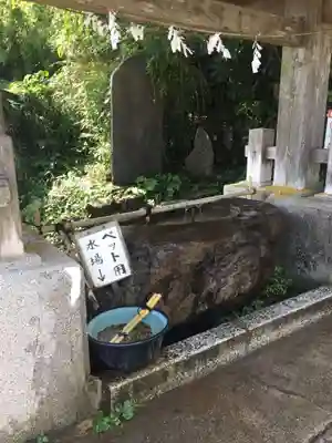 武蔵御嶽神社の手水舎