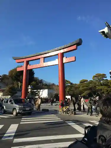 鶴岡八幡宮の鳥居