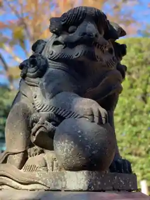 森浅間神社の狛犬