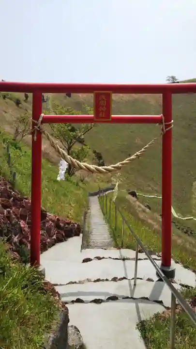 大室山浅間神社の鳥居