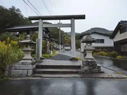 眞名井神社（籠神社奥宮）の鳥居