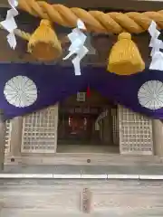 宇奈岐日女神社の本殿