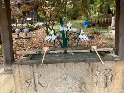 淨眞寺の手水舎