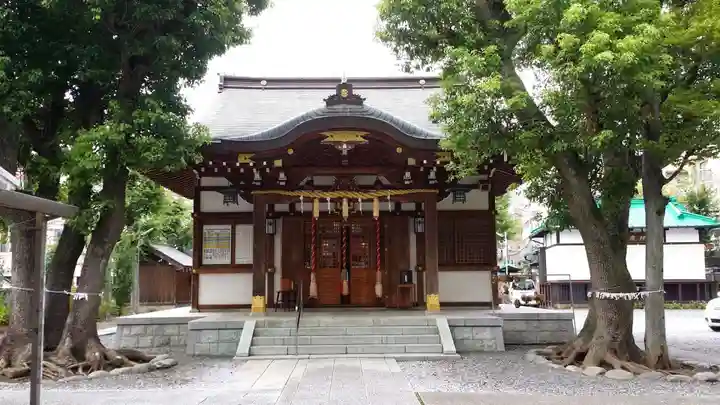 橘樹神社の本殿・本堂