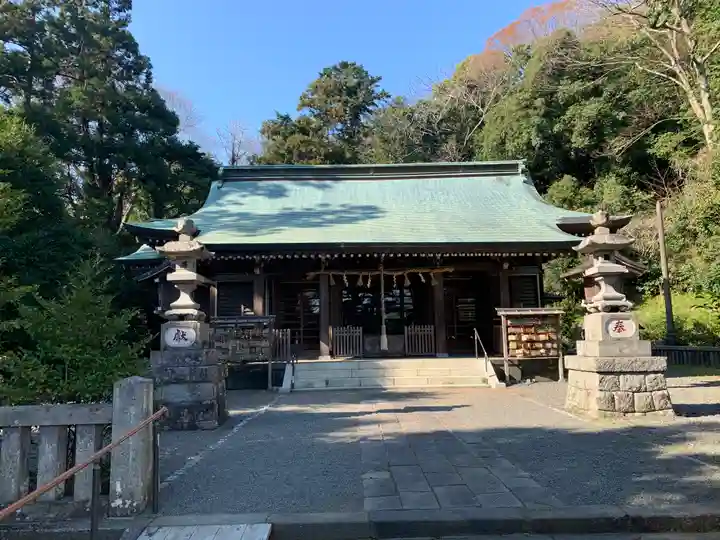 川勾神社の本殿・本堂