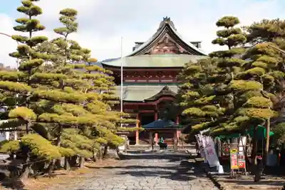 甲斐善光寺の本殿・本堂