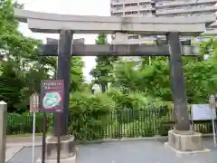 亀戸浅間神社の鳥居