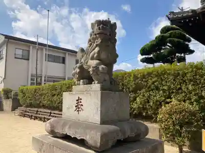 熊野神社の狛犬