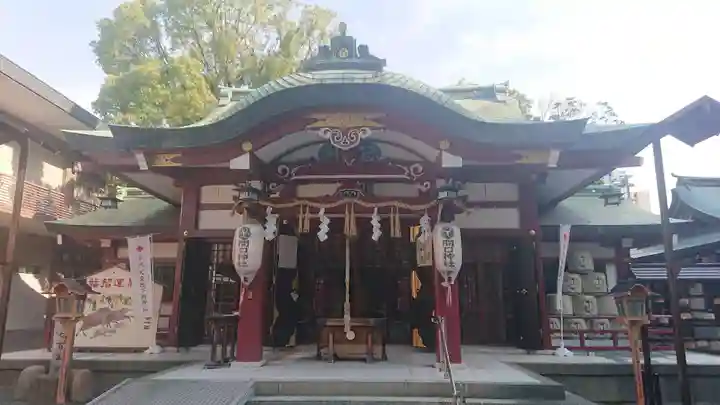 開口神社の本殿・本堂