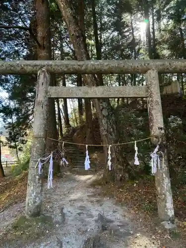 阿智神社奥宮(長野県)
