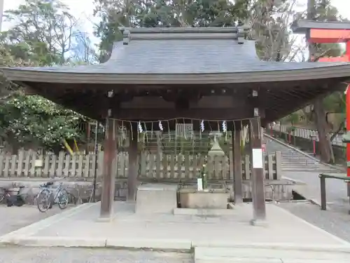 吉田神社の手水舎