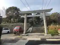 朝日八幡神社の鳥居