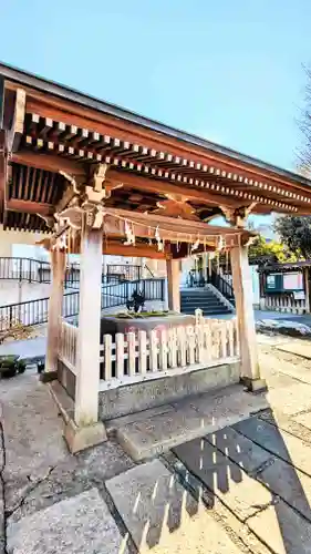 滝野川八幡神社の手水舎