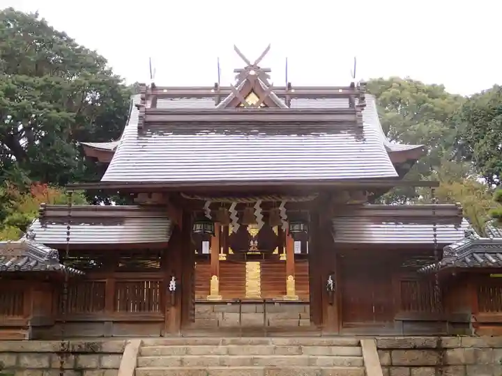 誉田八幡宮の本殿・本堂