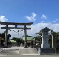 難波大社 生國魂神社の鳥居