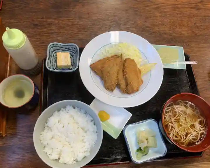 玉前神社の食事