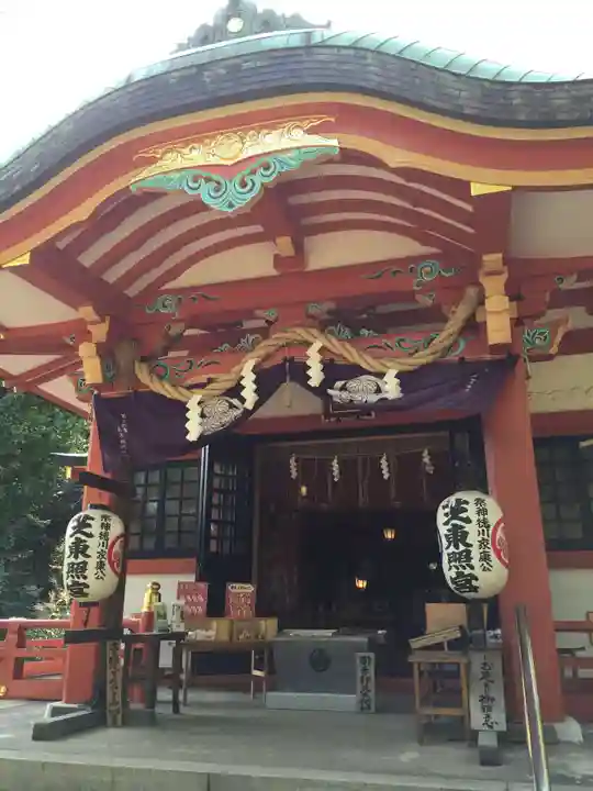 芝東照宮の本殿・本堂