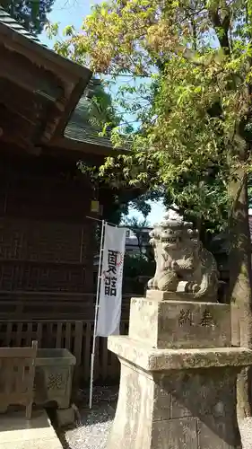 阿邪訶根神社の狛犬