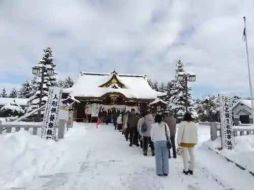 美瑛神社の初詣